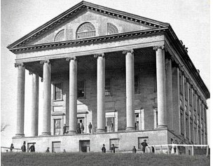 Virginia Capitol at Richmond, 1865