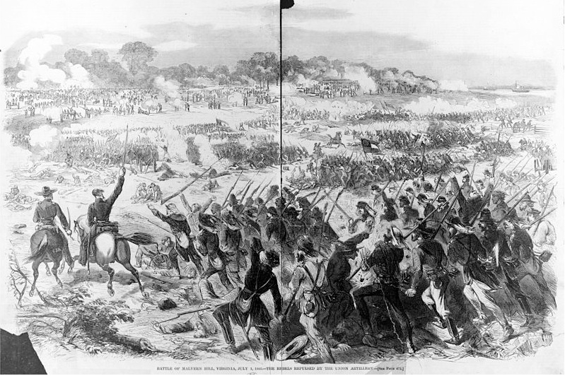 Battle of Malvern Hill 1862 Harper's Weekly - LOC